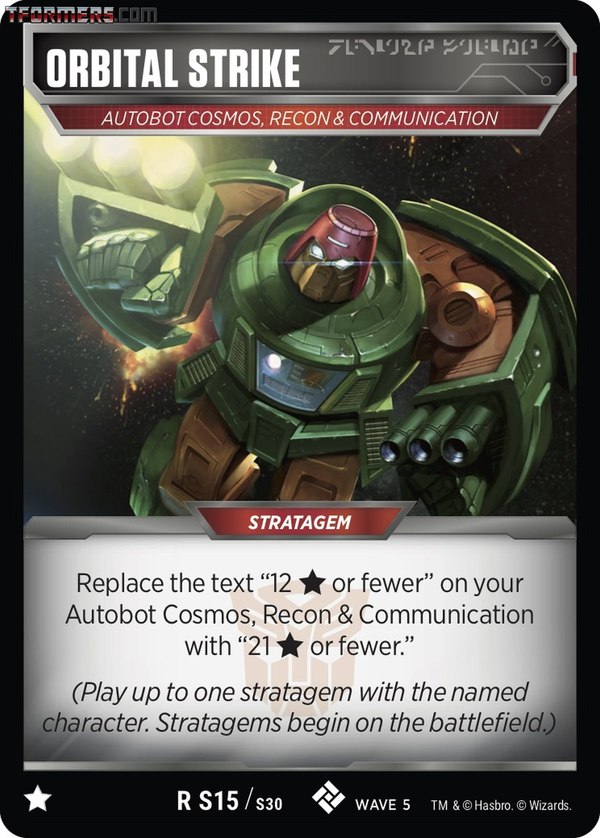 Stratagem Card   Orbital Strike (3 of 6)